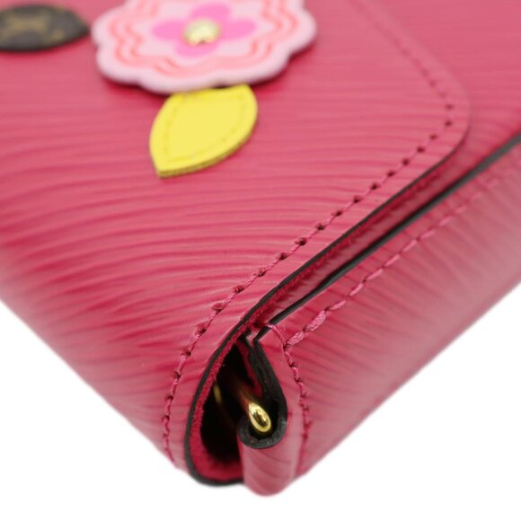 Louis Vuitton  Felicie Pochette Easter Bunny Epi Leather Crossbody Bag Red - Picture 8 of 15